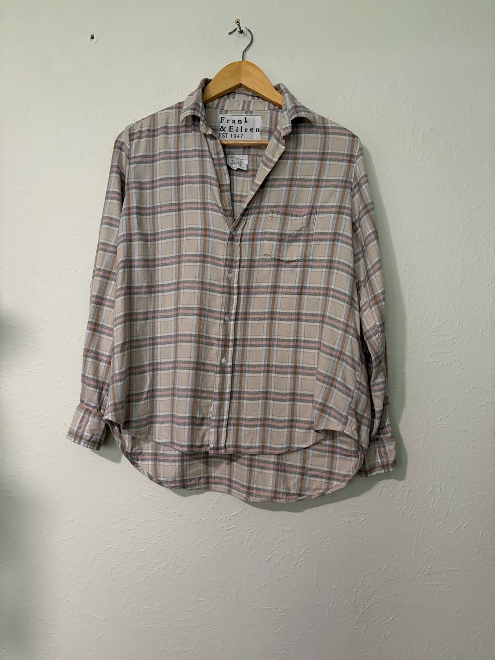 Frank & Eileen Eileen Relaxed Button-Down Shirt Size X-Small